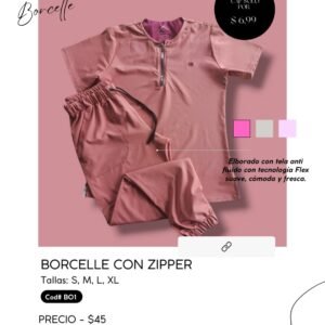 Brocelle con Zipper